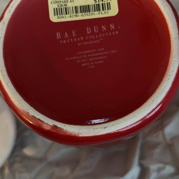 NWT Rae Dunn LOVE STRUCK Small Canister - Picture 5 of 5